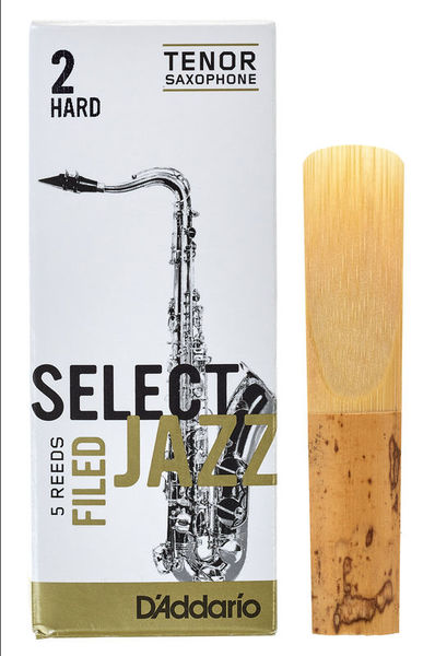 DAddario Woodwinds Select Jazz Filed Tenor 2H