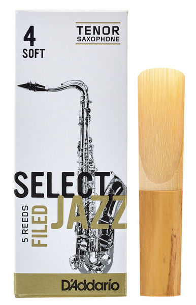 DAddario Woodwinds Select Jazz Filed Tenor 4S