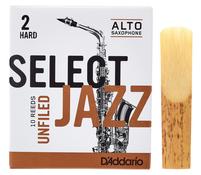 DAddario Woodwinds Select Jazz Unfiled Alto 2H