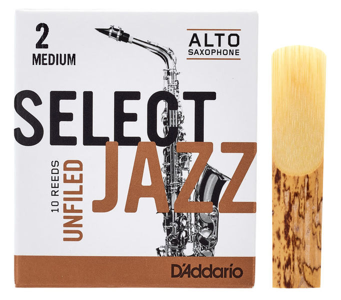 DAddario Woodwinds Select Jazz Unfiled Alto 2M