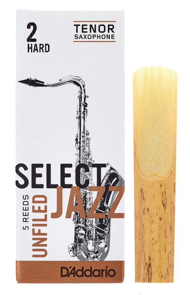 DAddario Woodwinds Select Jazz Unfiled Tenor 2H