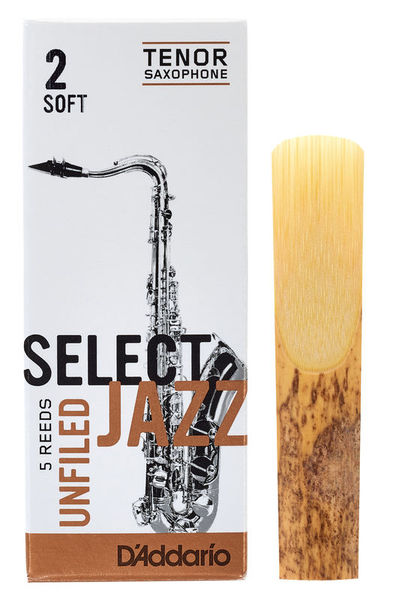 DAddario Woodwinds Select Jazz Unfiled Tenor 2S