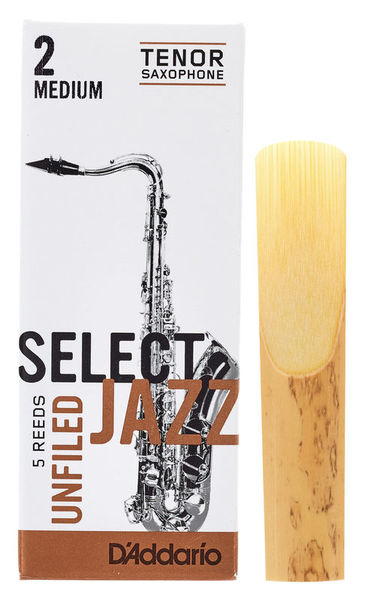 DAddario Woodwinds Select Jazz Unfiled Tenor 2M