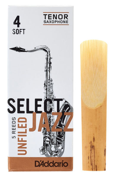 DAddario Woodwinds Select Jazz Unfiled Tenor 4S