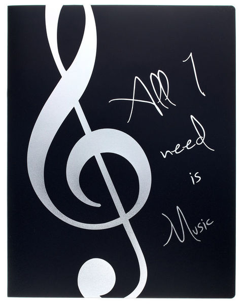 agifty Music Folder Silver