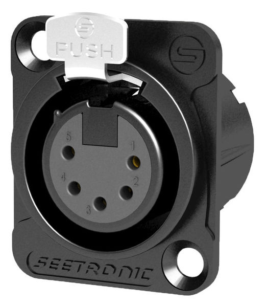 Seetronic MK5F2C-BG 5pin XLR black