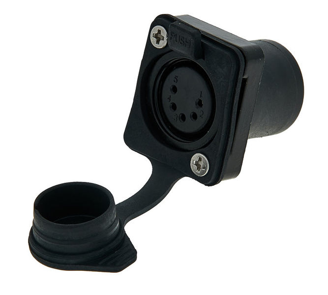 Seetronic K5F2C-W-B 5pin XLR IP65