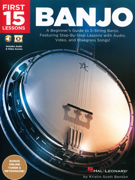 Hal Leonard First 15 Lessons: Banjo