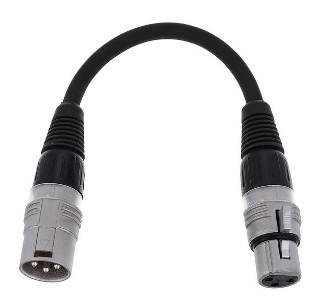 Sommer Cable Stage 22 SGHN BK 0,2m