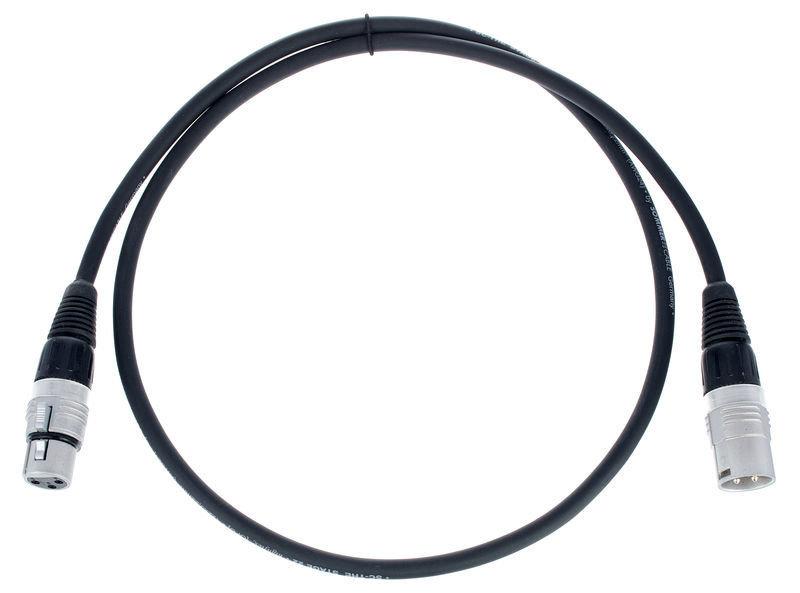 Sommer Cable Stage 22 SGHN BK 1,0m