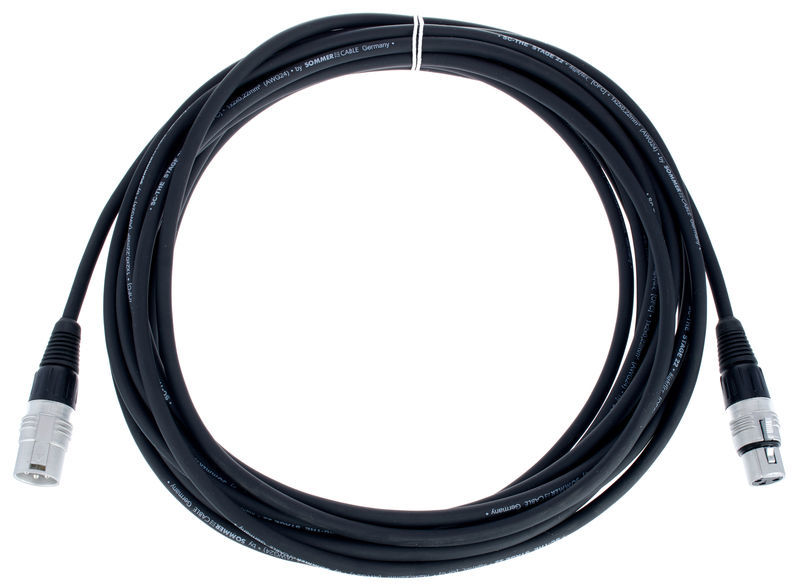 Sommer Cable Stage 22 SGHN BK 7,5m