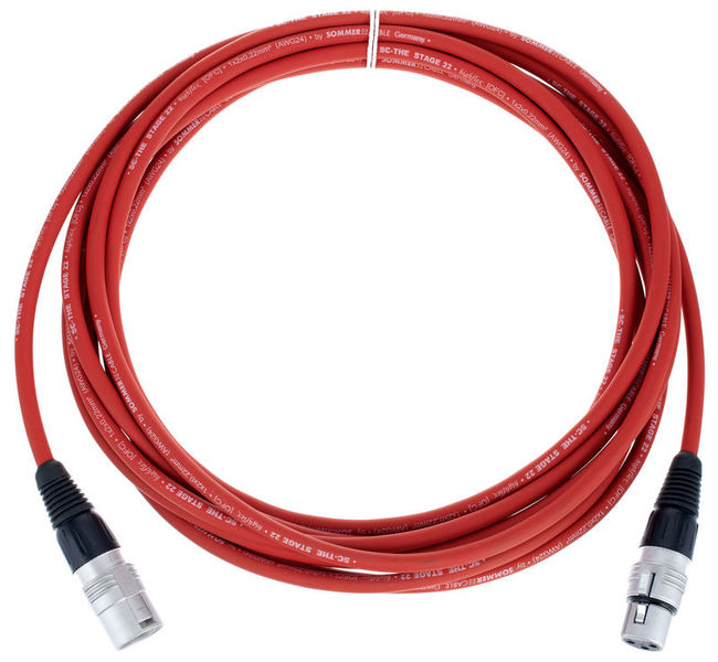 Sommer Cable Stage 22 SGHN RD 5,0m