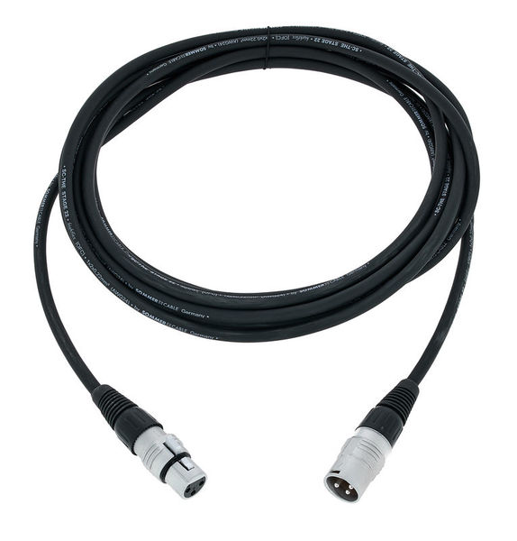 Sommer Cable Stage 22 SGHN BK 5,0m
