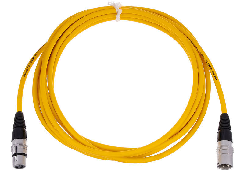 Sommer Cable Stage 22 SGHN YE 5,0m