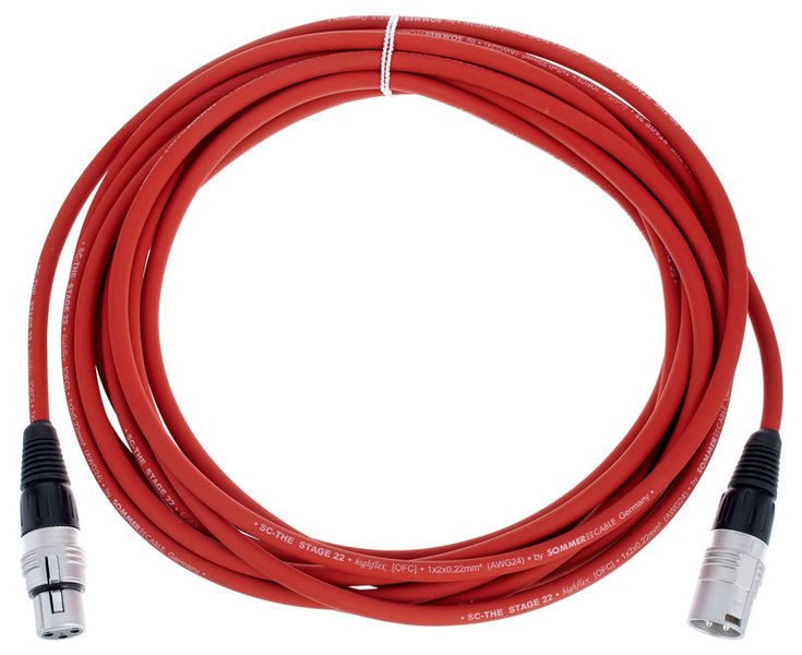 Sommer Cable Stage 22 SGHN RD 6,0m