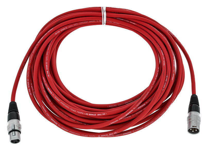 Sommer Cable Stage 22 SGHN RD 15,0m