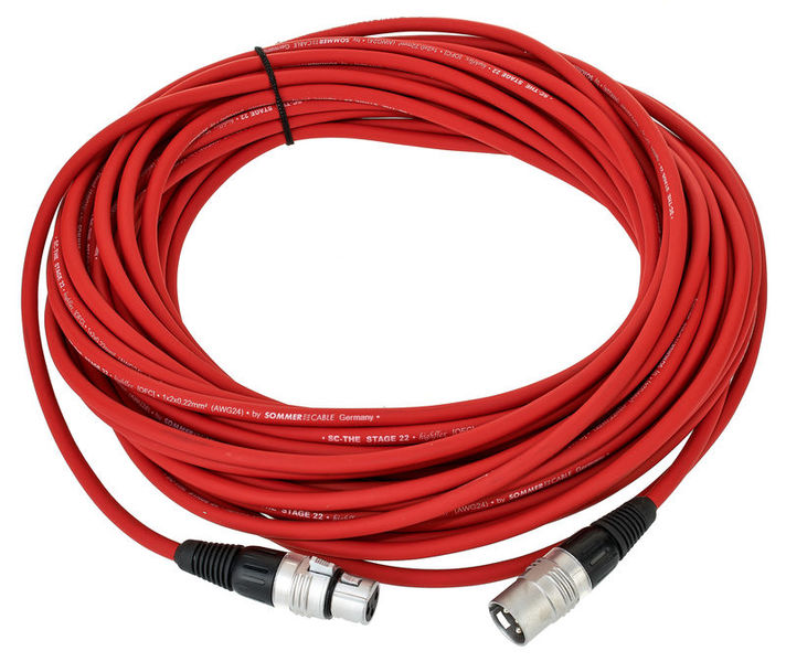 Sommer Cable Stage 22 SGHN RD 20,0m