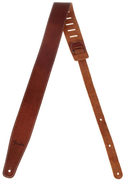 Fender Broken-in Leather Strap Tan
