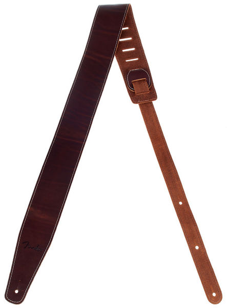 Fender Broken-in Leather Strap Brown