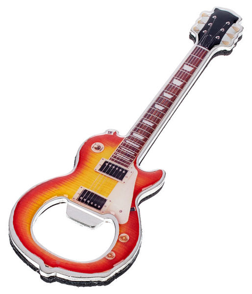 agifty Bottle Opener E-Guitar Magnet
