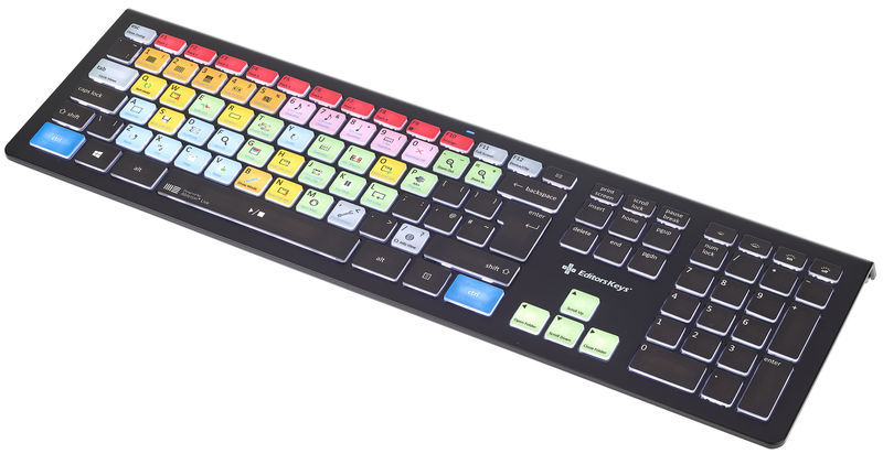 Editors Keys Backlit Keyboard Live WIN UK