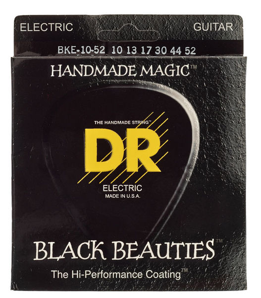 DR Strings Black Beauties BKE-10/52