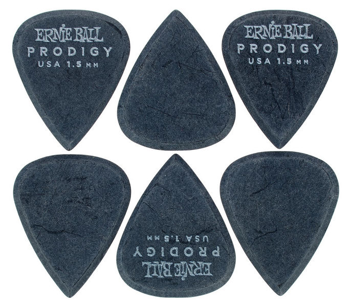 Ernie Ball Prodigy Picks 1,5 mm STD BK