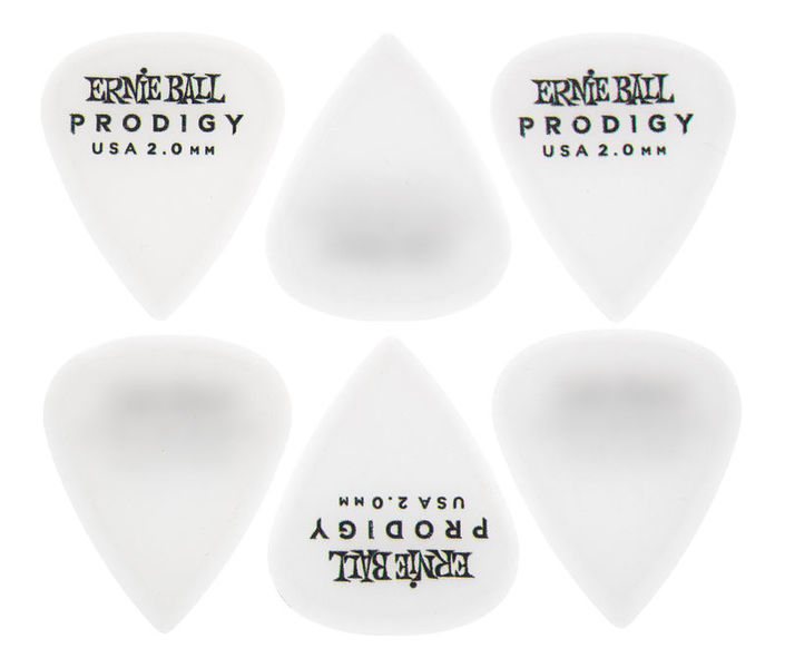 Ernie Ball Prodigy Picks 2 mm STD WH