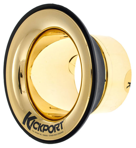 Kick Port Bass Drum Insert Booster Gold