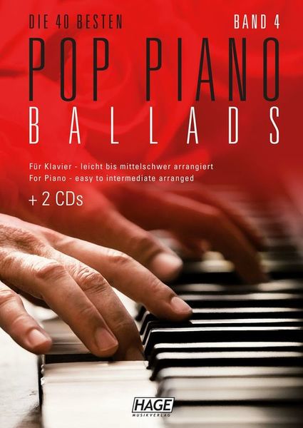 Hage Musikverlag Pop Piano Ballads 4