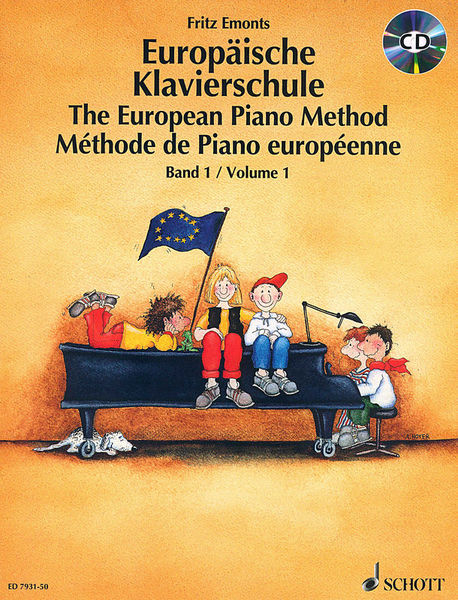 Schott Europäische Klavierschule 1+CD
