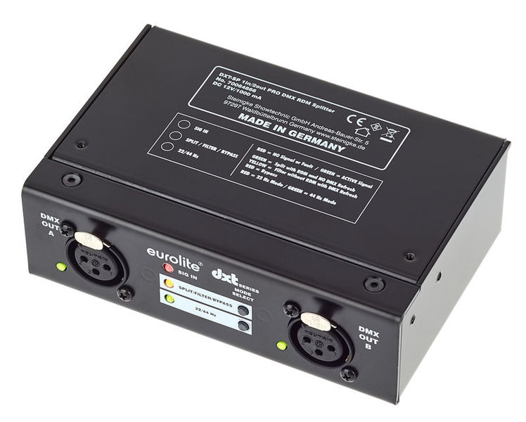 Eurolite DXT-SP 1in/2out PRO DMX RDM