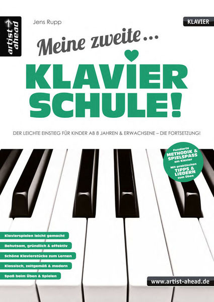 Artist Ahead Musikverlag Meine zweite Klavierschule