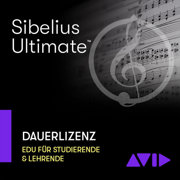 Avid Sibelius Ultimate Edu Musikhaus Thomann