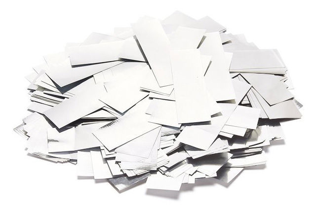 TCM FX Metallic Confetti White 1kg