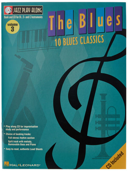 Hal Leonard Jazz Play-Along Blues
