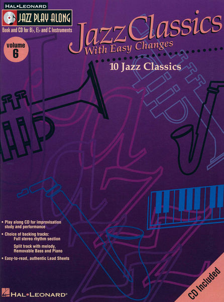 Hal Leonard Jazz Play-Along Jazz Classics