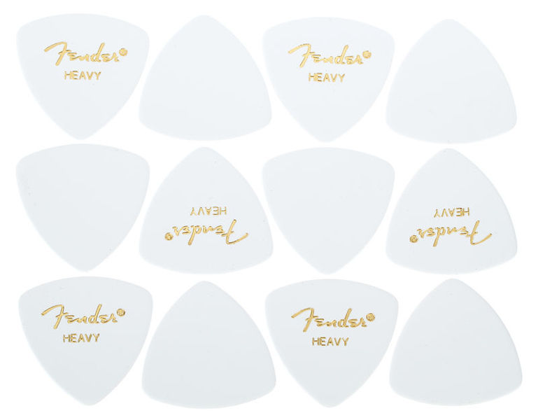 Fender Triangle Picks WH Set Heavy