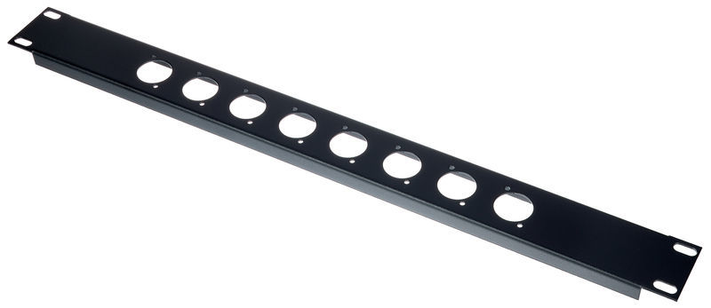 Flyht Pro Rack Panel 1U 8x XLR D-Format
