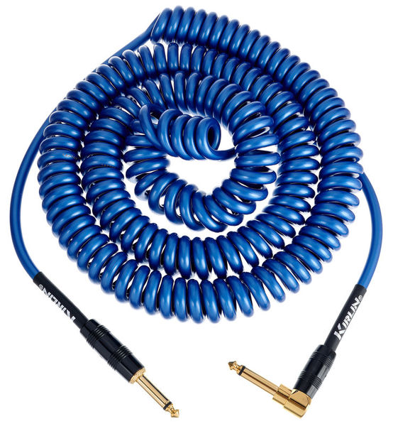 Kirlin Premium Coil Cable 9m Blue