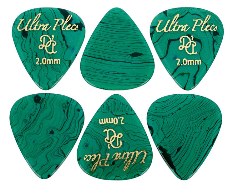 dAndrea Ultra Plecs 2mm Pick Set GEM