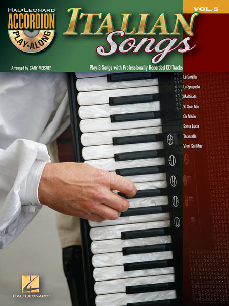 Hal Leonard Accordion Play-Along Italian