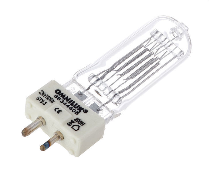 Omnilux 230V/1000W GY-9,5 200h 3200K