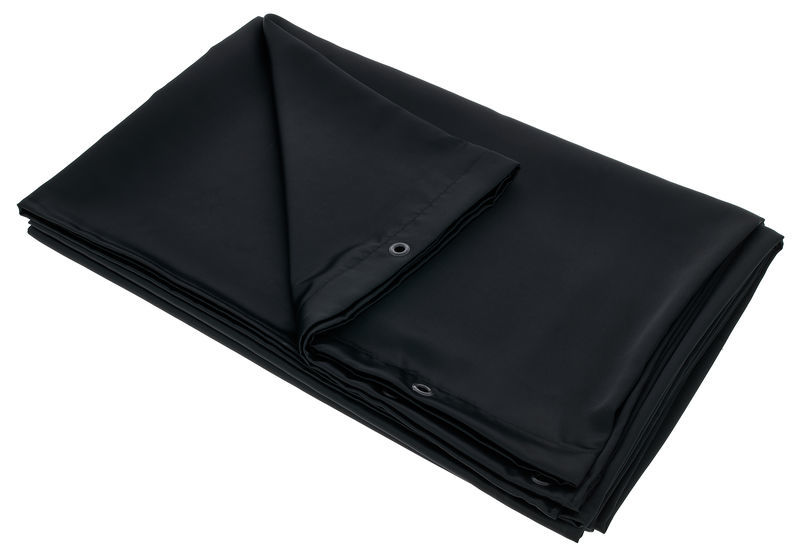 Stairville Gala Curtain 6.0x4.0m Black