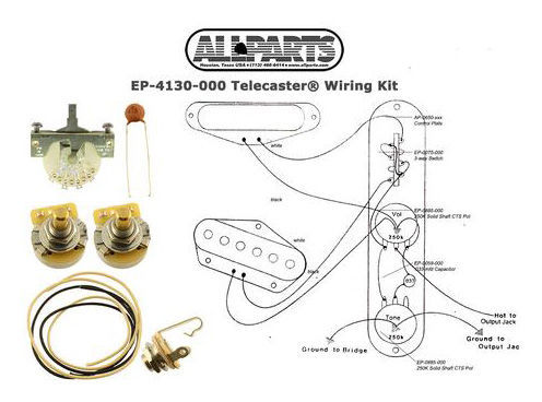 Allparts T-Style Wiring Kit