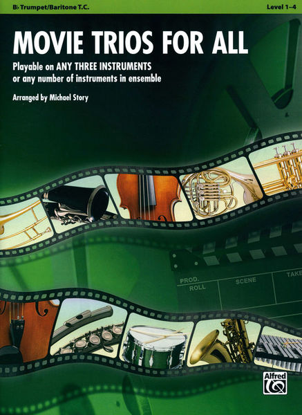 Alfred Music Publishing Movie Trios For All Trumpet
