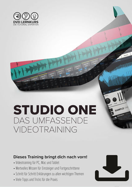 DVD Lernkurs Hands on Presonus Studio One