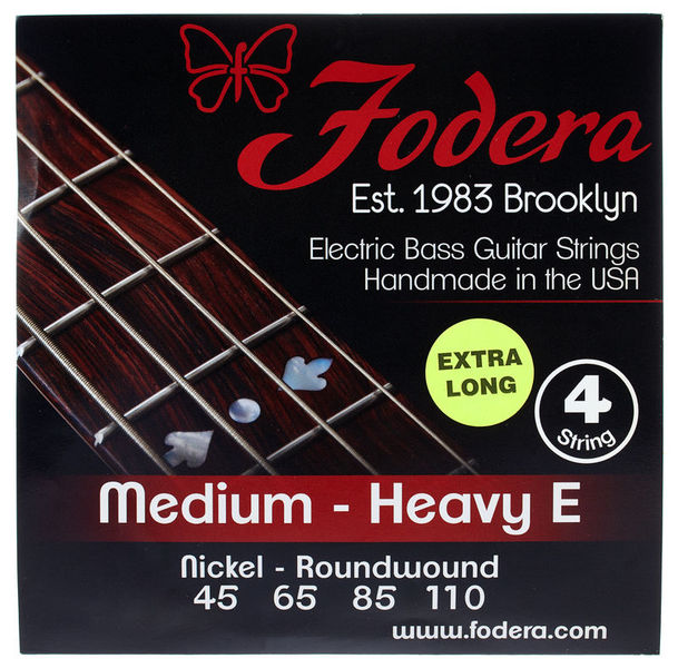 Fodera 4-String Set 45110 XL Nickel