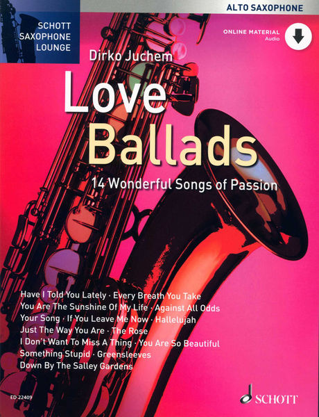 Schott Love Ballads A-Sax