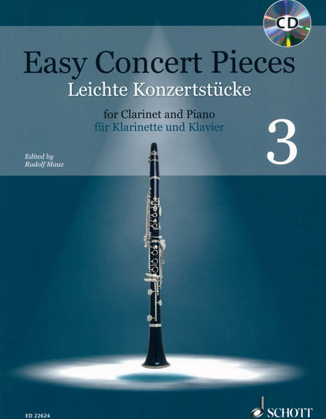 Schott Easy Concert Pieces Clarinet 3
